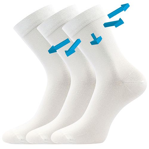 Lonka® ponožky Drbambik bílá