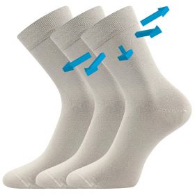 Lonka® ponožky Drbambik světle šedá