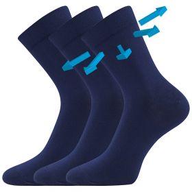 Lonka® ponožky Drbambik tmavě modrá | 35-38 (23-25) tm.modrá 3 páry, 39-42 (26-28) tm.modrá 3 páry, 43-46 (29-31) tm.modrá 3 páry
