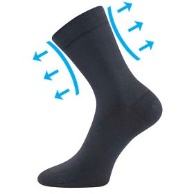 Lonka® ponožky Drmedik tmavě šedá