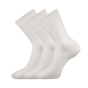 Lonka® ponožky Habin bílá | 41-42 (27-28) 3 páry, 43-45 (29-30) 3 páry, 46-48 (31-32) 3 páry