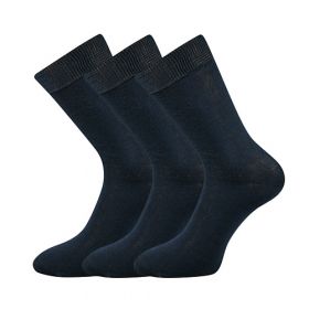 Lonka® ponožky Habin tmavě modrá | 41-42 (27-28) 3 páry, 46-48 (31-32) 3 páry