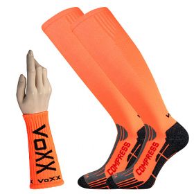 VoXX® podkolenky Flex neon oranžová