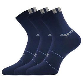 VoXX® ponožky Rexon 02 tmavě modrá | 39-42 (26-28) tm.modrá 3 páry, 43-46 (29-31) tm.modrá 3 páry