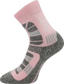 VoXX® ponožky Traction dětská růžová | 20-24 (14-16) 1 pár, 25-29 (17-19) 1 pár, 30-34 (20-22) 1 pár, 35-38 (23-25) 1 pár