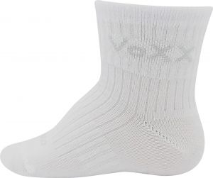 VoXX® ponožky Bambík bílá | 18-20 (12-14) 3 páry