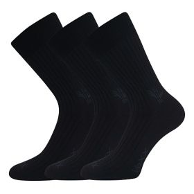 VoXX® ponožky Hempix černá | 35-38 (23-25) 3 páry, 39-42 (26-28) 3 páry, 43-46 (29-31) 3 páry