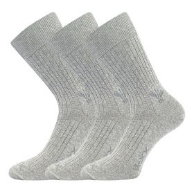 VoXX® ponožky Hempix šedá | 35-38 (23-25) 3 páry, 39-42 (26-28) 3 páry, 43-46 (29-31) 3 páry