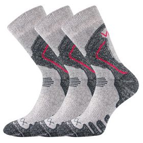 VoXX® ponožky Limit III světle šedá | 35-38 (23-25) sv.šedá 3 páry, 39-42 (26-28) sv.šedá 3 páry