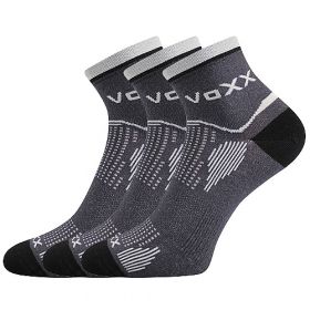 VoXX® ponožky Sirius tmavě šedá | 39-42 (26-28) tm.šedá 3 páry, 43-46 (29-31) tm.šedá 3 páry