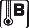teplotní třída B od -5°C do +20°C