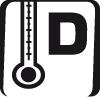 teplotní třída D od -35°C do -10°C