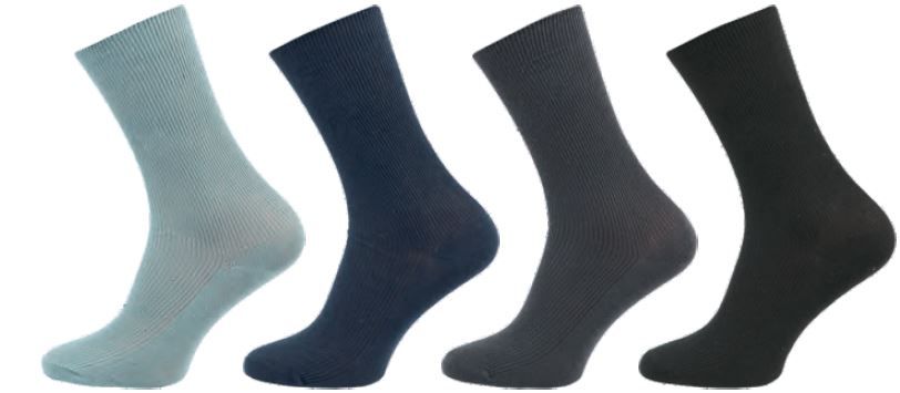 Ponožky NOVIA Medic 100% bavlna MIX 5 párů